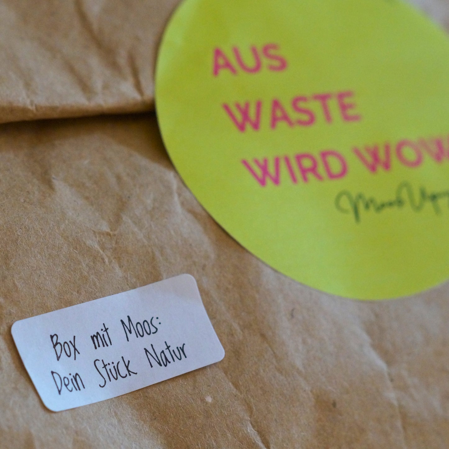 Moos.Upcycling DIY-BOX