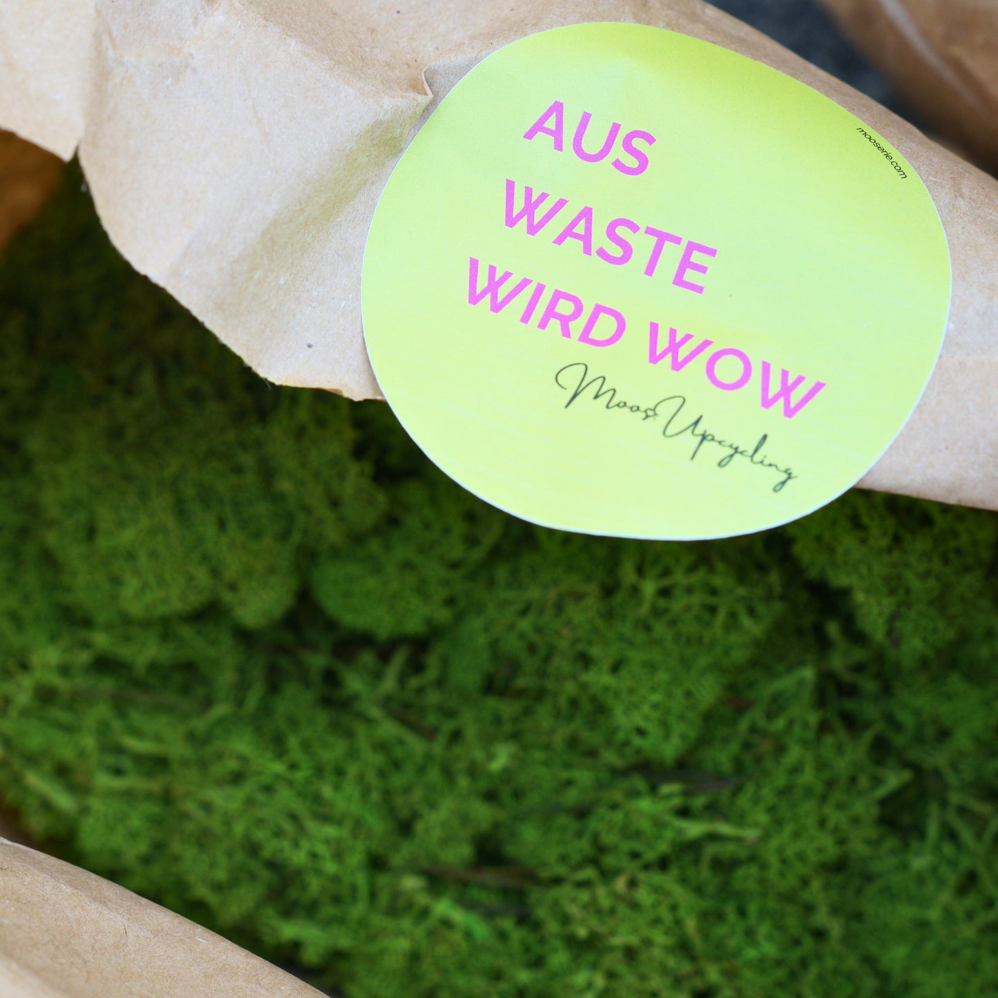 Moos.Upcycling DIY-MOOS